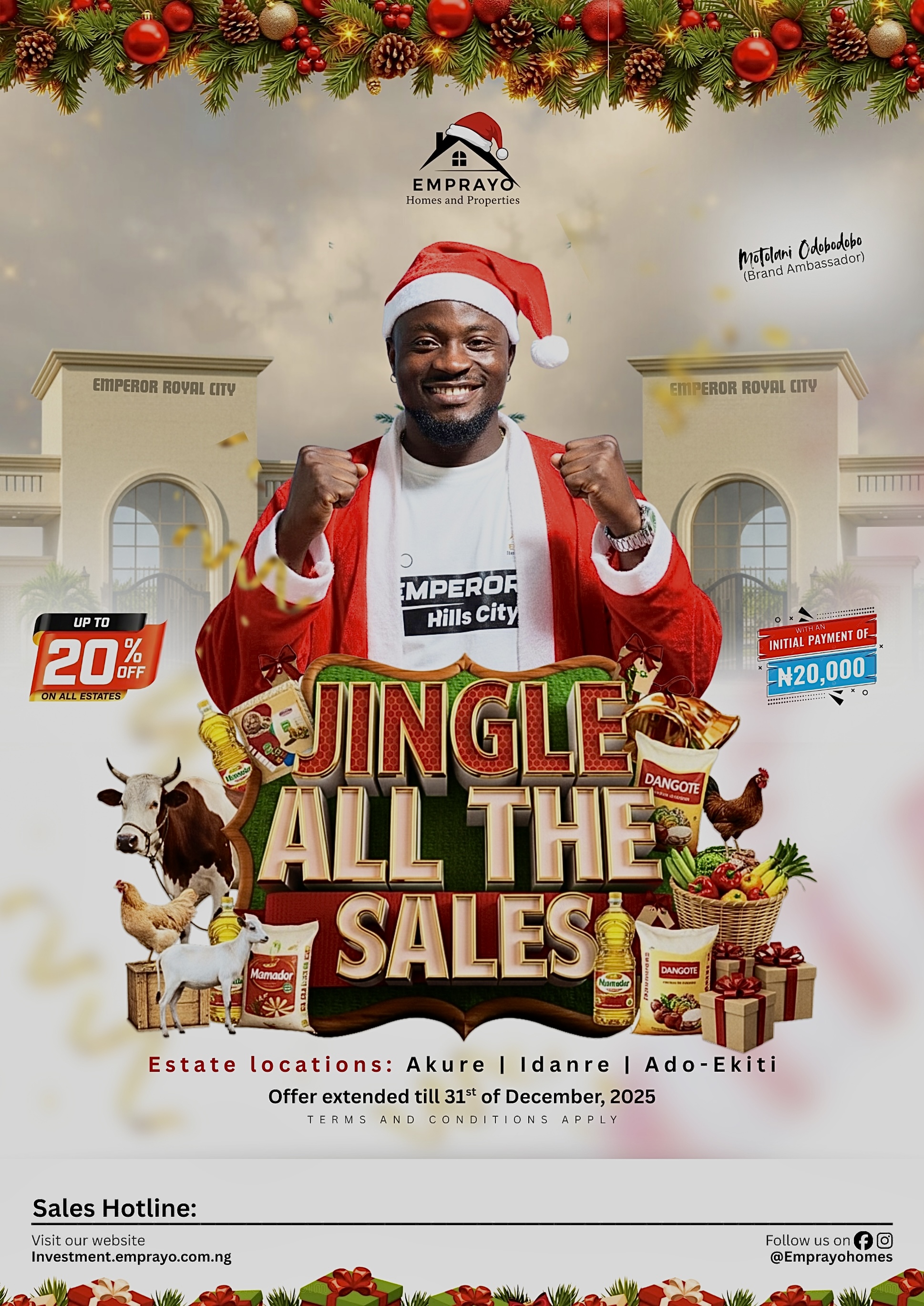 Festive sales campaign graphic used as a content cover
